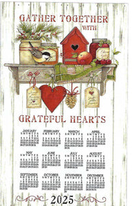 F3466 - Kitchen Sentiments - 2025 Calendar Towel