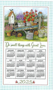 F3469 - Blue Wagon - 2025 Calendar Towel