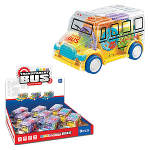 803630 - 5" Gear School Bus w/ Lights & Sound