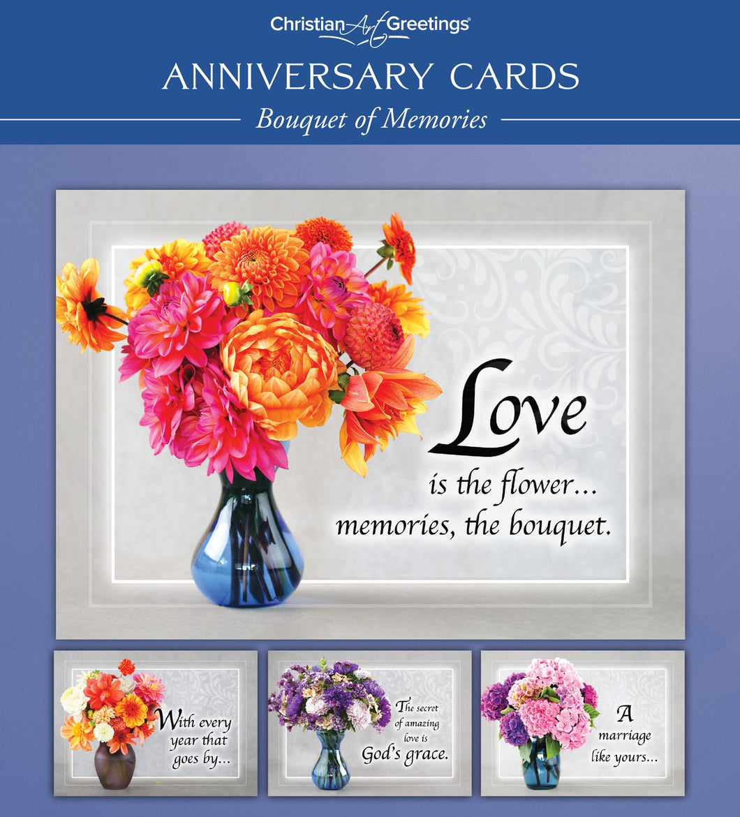 G3614 - BOUQUET OF MEMORIES - ANNIVERSARY - NIV