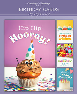 G3634 - HIP HIP HOORAY - BIRTHDAY - KIV