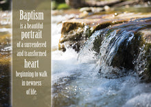 Load image into Gallery viewer, G3654 - A NEW LIFE - BAPTISM - KJV