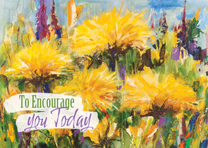 G3684 - COLORFUL IMPRESSIONS - ENCOURAGEMENT - NIV