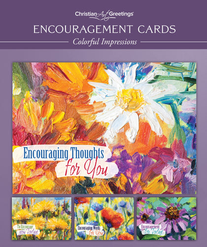 G3684 - COLORFUL IMPRESSIONS - ENCOURAGEMENT - NIV