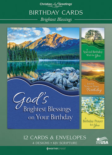G4656 - BIRTHDAY - BRIGHTEST BLESSINGS - KJV