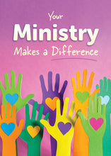Load image into Gallery viewer, G4756 - MINISTRY APPRECIATION - MAKING A DIFFERENCE - KJV