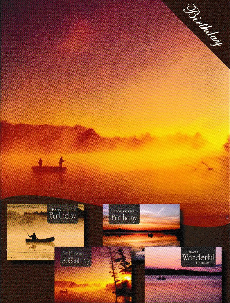 H14301 - BIRTHDAY - WISHIN I WAS FISHIN - KJV