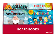 Load image into Gallery viewer, 134499 - POP UP BOARD BOOKS - BIBLE STORIES (DISPLAY OF 24)