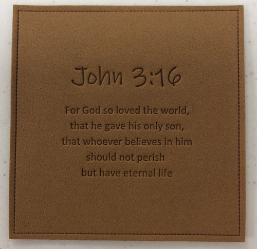 PT23092 - FOR GOD SO LOVED THE WORLD - PATCH THROW