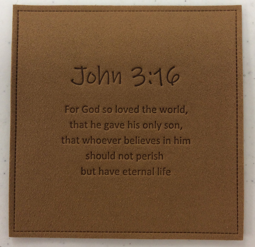 PT23092 - FOR GOD SO LOVED THE WORLD - PATCH THROW