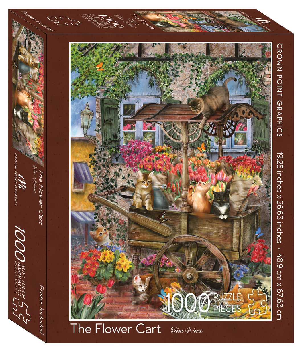 92246 - The Flower Cart - 1000 Piece Puzzle