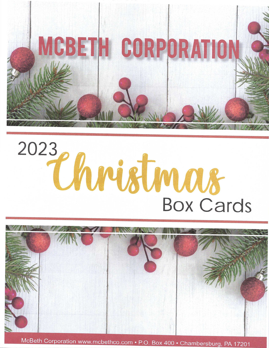 2023 Christmas Catalog
