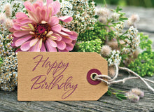Load image into Gallery viewer, S22605 - FLORAL TAGS - BIRTHDAY - KJV