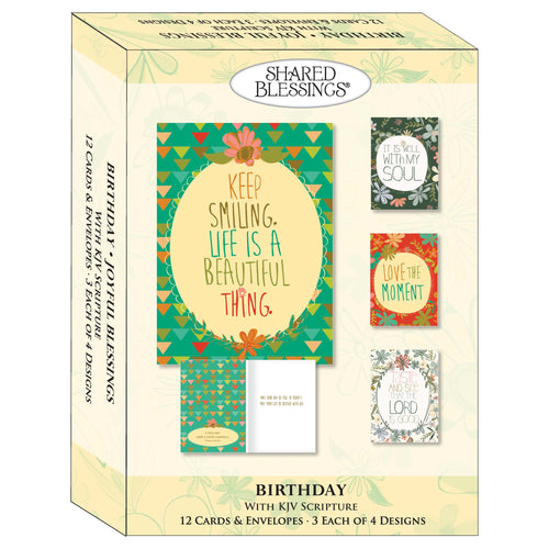 S22812 - JOYFUL BLESSINGS - BIRTHDAY - KJV