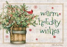 Load image into Gallery viewer, S82294 - HOLLY AND IVY BUCKET - NON SCRIPTURE