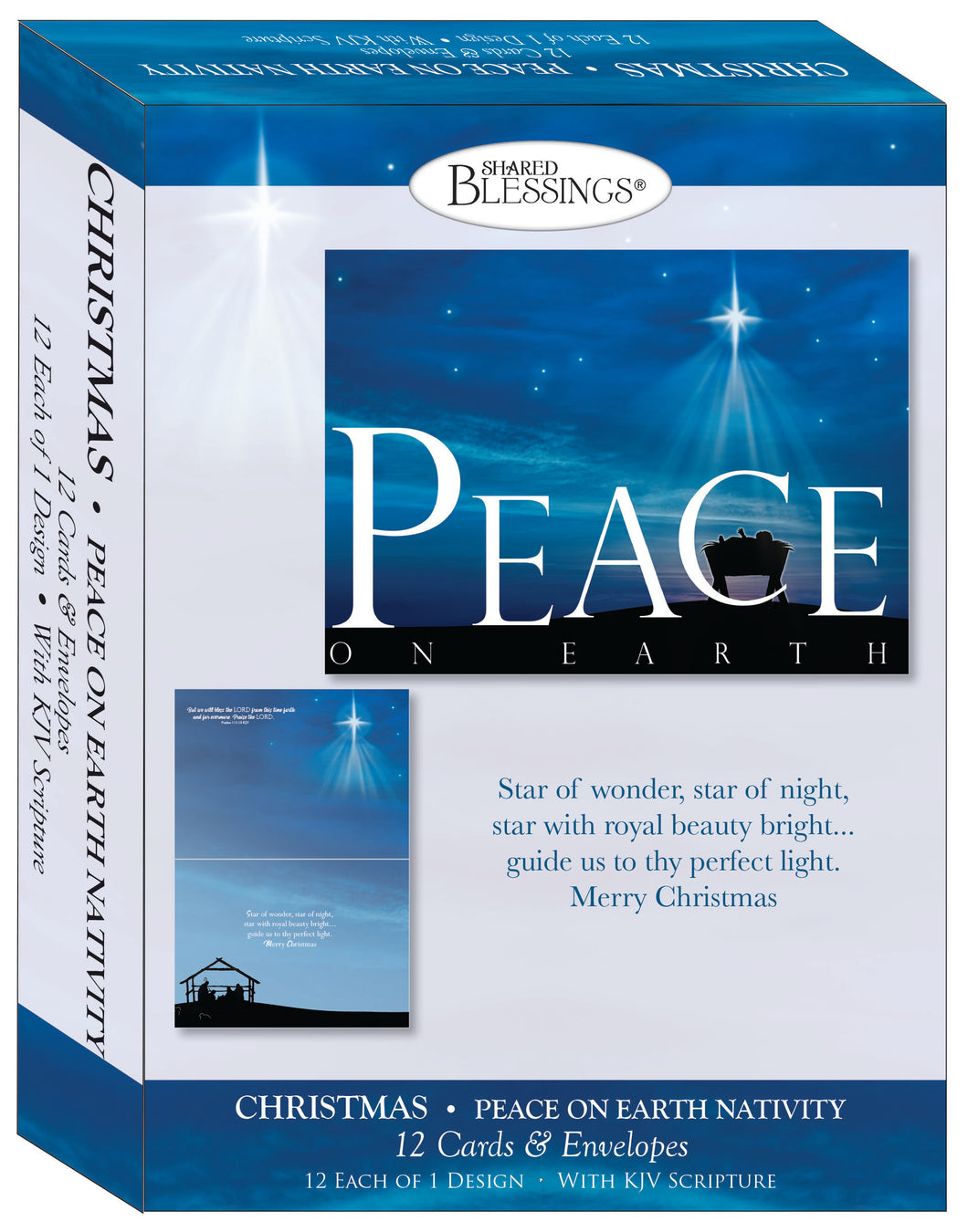 S22661 - PEACE ON EARTH NATIVITY - KJV