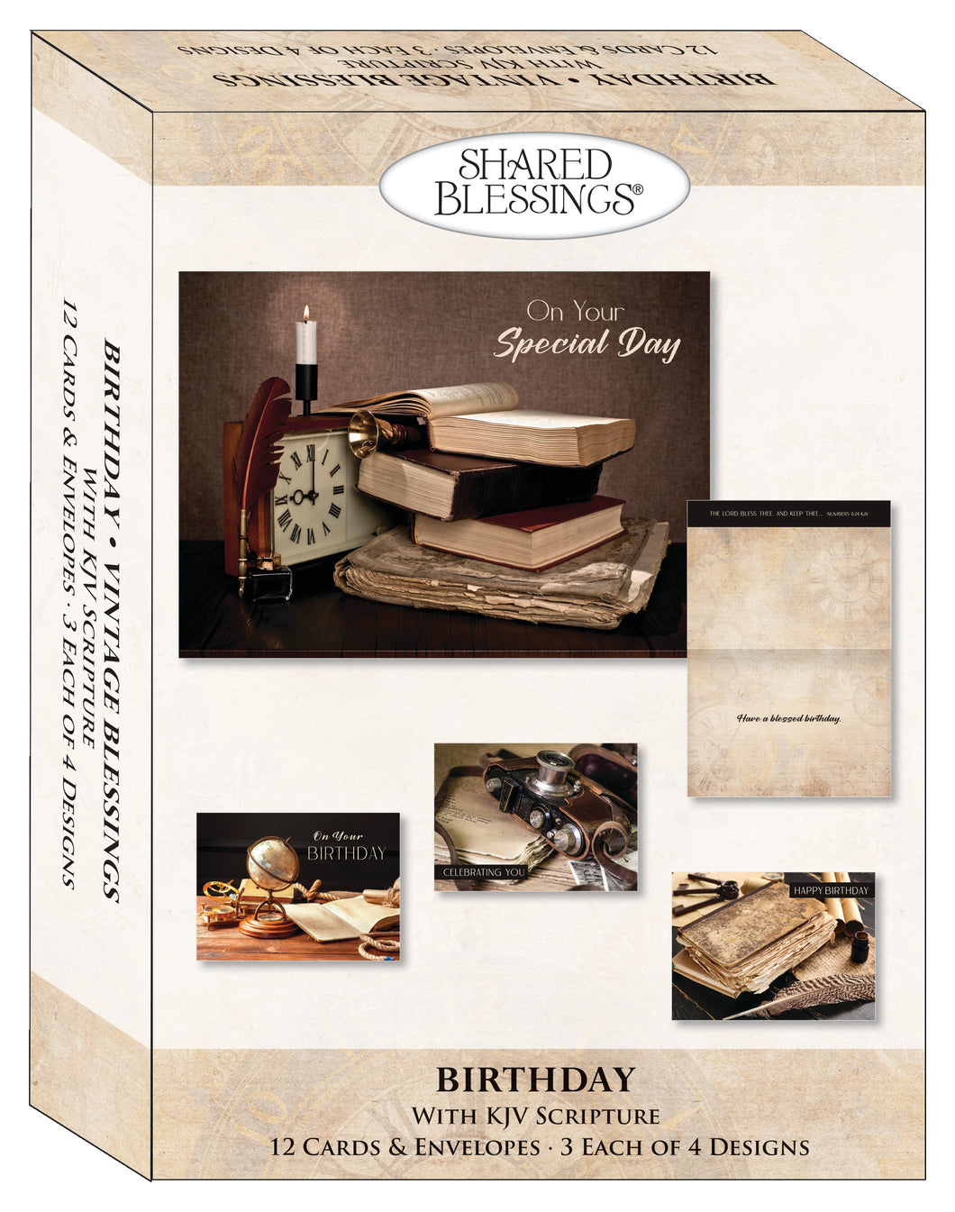 S22767 - VINTAGE BLESSINGS - BIRTHDAY - KJV