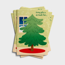 Load image into Gallery viewer, U0994 CHRISTMAS TREE STICKER CARD