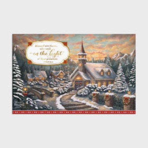 U2397 - Thomas Kinkade Blessed Church - NIV