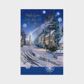 U2398 - Thomas Kinkade - God's Love Shines - NRSV