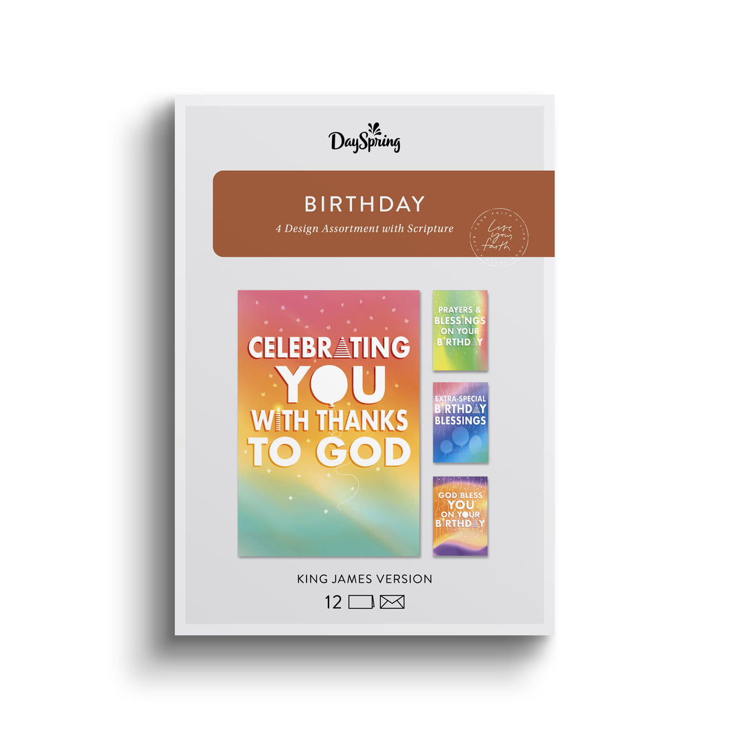 U4288 - CELEBRATING YOU - BIRTHDAY - KJV