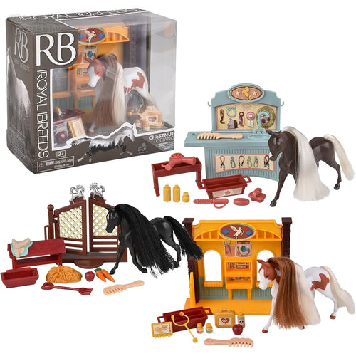 85105 - ROYAL BREEDS ASSORTED HORSE SET