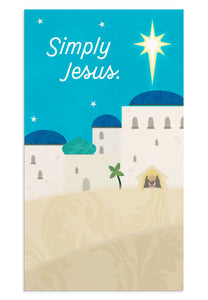 J8841 - CHRISTMAS SIMPLY JESUS - NLT