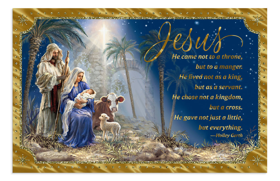 J8852 CHRISTMAS DONA GELSINGER JESUS NATIVITY - NIV
