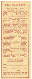 60018 BIBLE GEMS INDEX CARD (3" X 7.5")