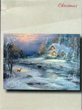 Load image into Gallery viewer, H20095 - CHRISTMAS - WINTER COTTAGE - KJV