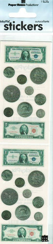 2150E - STICKER - U.S. CURRENCY