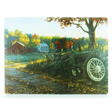 Load image into Gallery viewer, 40001 - CUTTING BOARD (1) FARM SCENE W/ TRACTOR