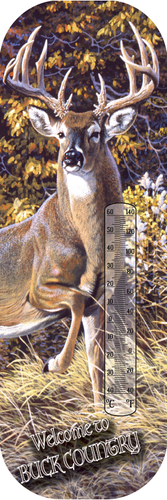 40013 - THERMOMETER WELCOME TO BUCK COUNTRY