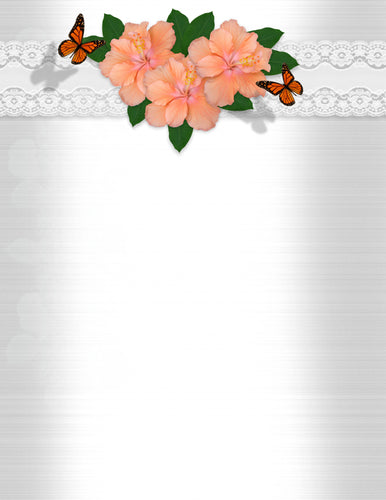 41007 - DESIGNER PAPER - AMAZING HIBISCUS