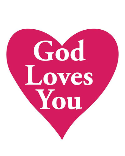50474 GOD LOVES YOU (PK 40)