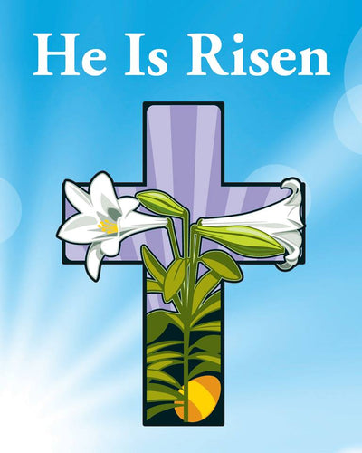 50476 HE IS RISEN (PK 40)