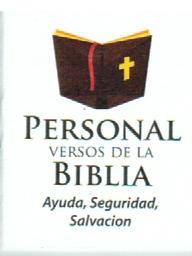 50484 PERSONAL BIBLE (SPANISH) (PK 40)