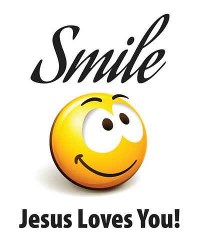 50487 SMILE JESUS LOVES YOU! (PK 40)