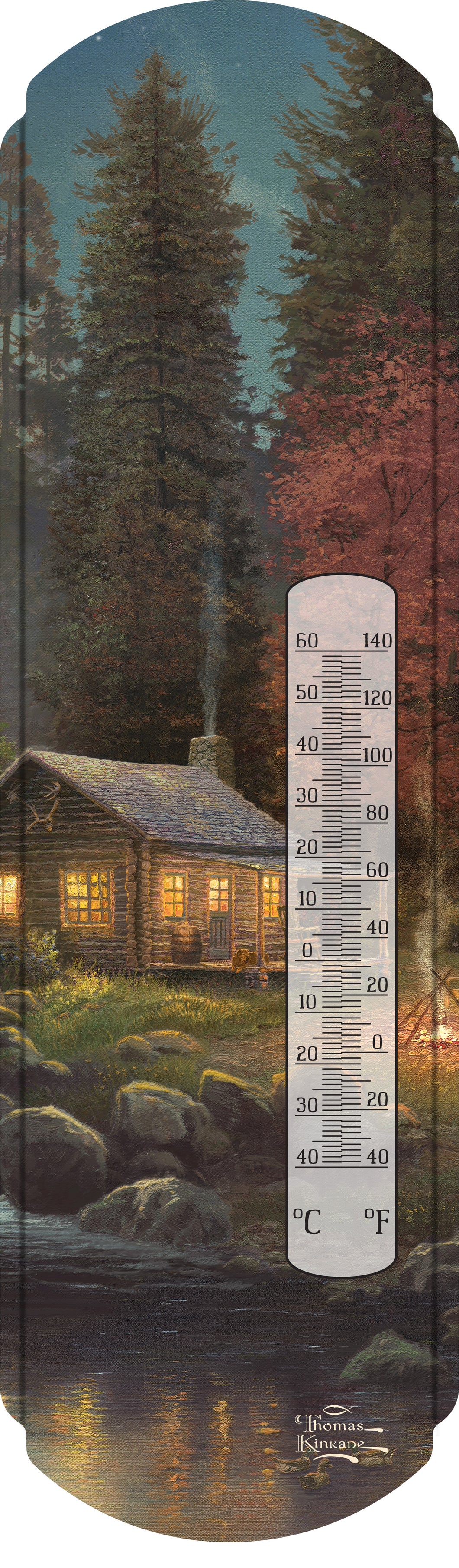 55025 - THERMOMETER - THOMAS KINKADE - AWAY FROM IT ALL