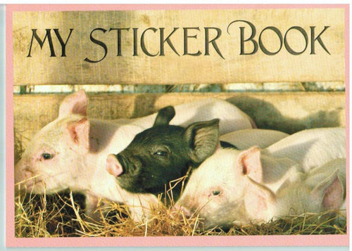 60145 - COLLECTORS STICKER BOOK - PIGLETS