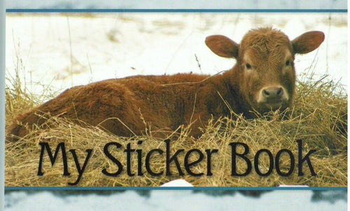 60148 - COLLECTORS STICKER BOOK - CALF