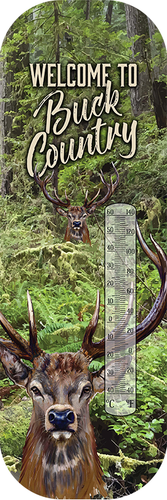 62442 - THERMOMETER WELCOME TO BUCK COUNTRY