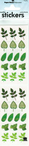 2247E - STICKER - LEAVES