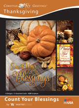 Load image into Gallery viewer, G3332 - COUNT YOUR BLESSINGS - THANKSGIVING - KJV