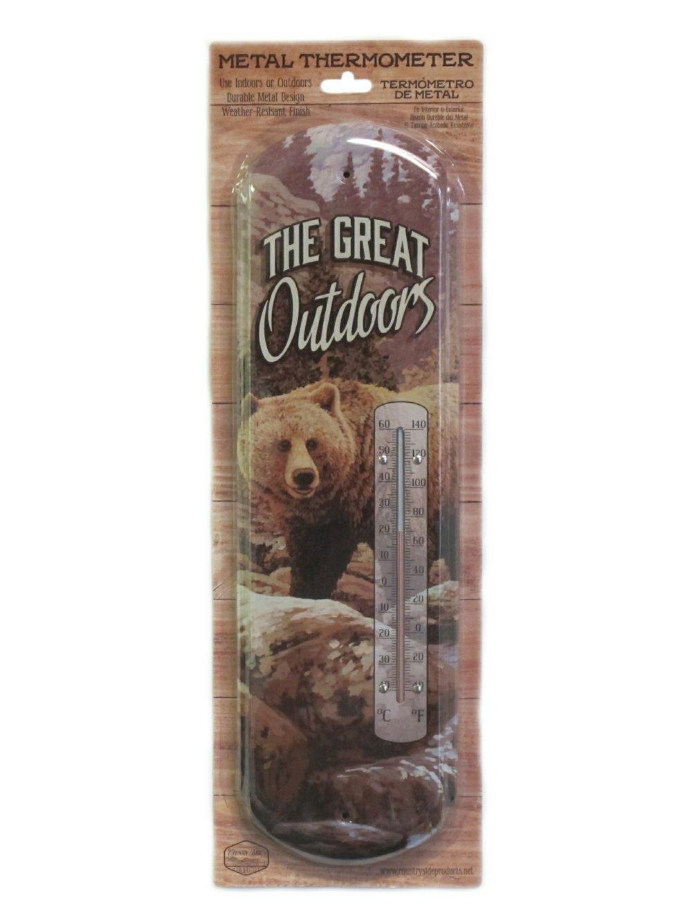 The Great Outdoors Hanging Wall Thermometer