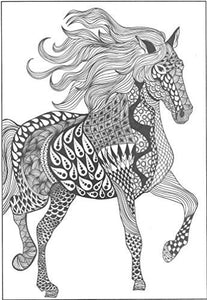 Bendon 26793 Animals Advanced Coloring Book