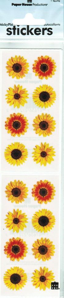 2108E - STICKER - MINI SUNFLOWERS