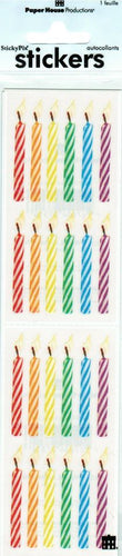 2185E - STICKER - BIRTHDAY CANDLES