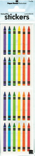 2194E - STICKER - CRAYONS