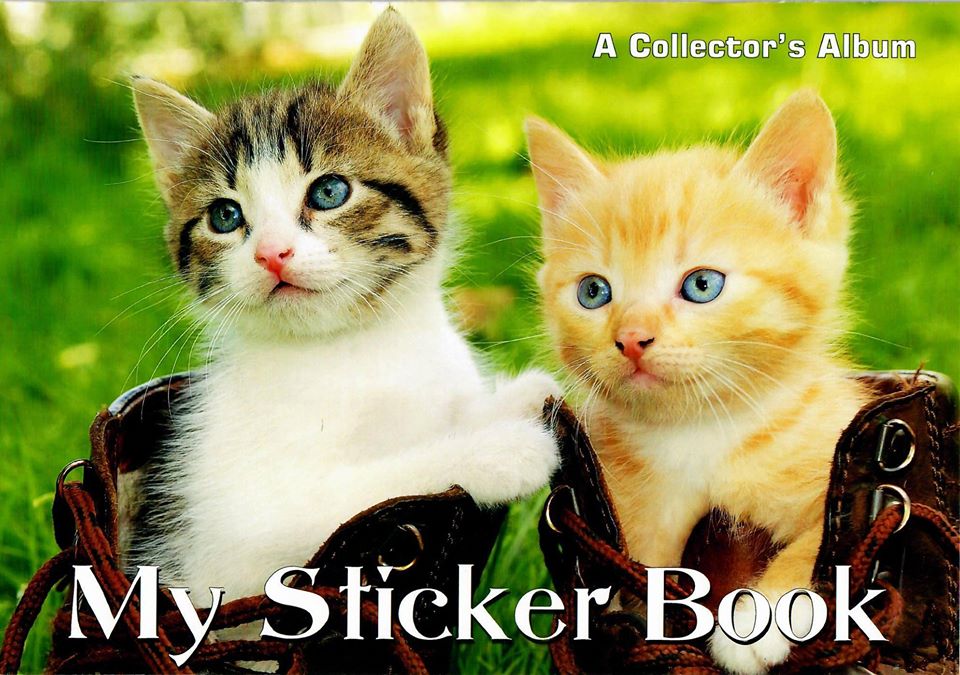 60166 - COLLECTORS STICKER BOOK - KITTENS